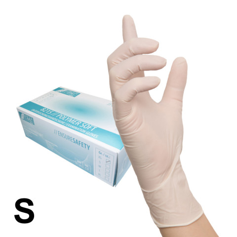 'Latex-Handschuhe Polymer Soft Gr. S'