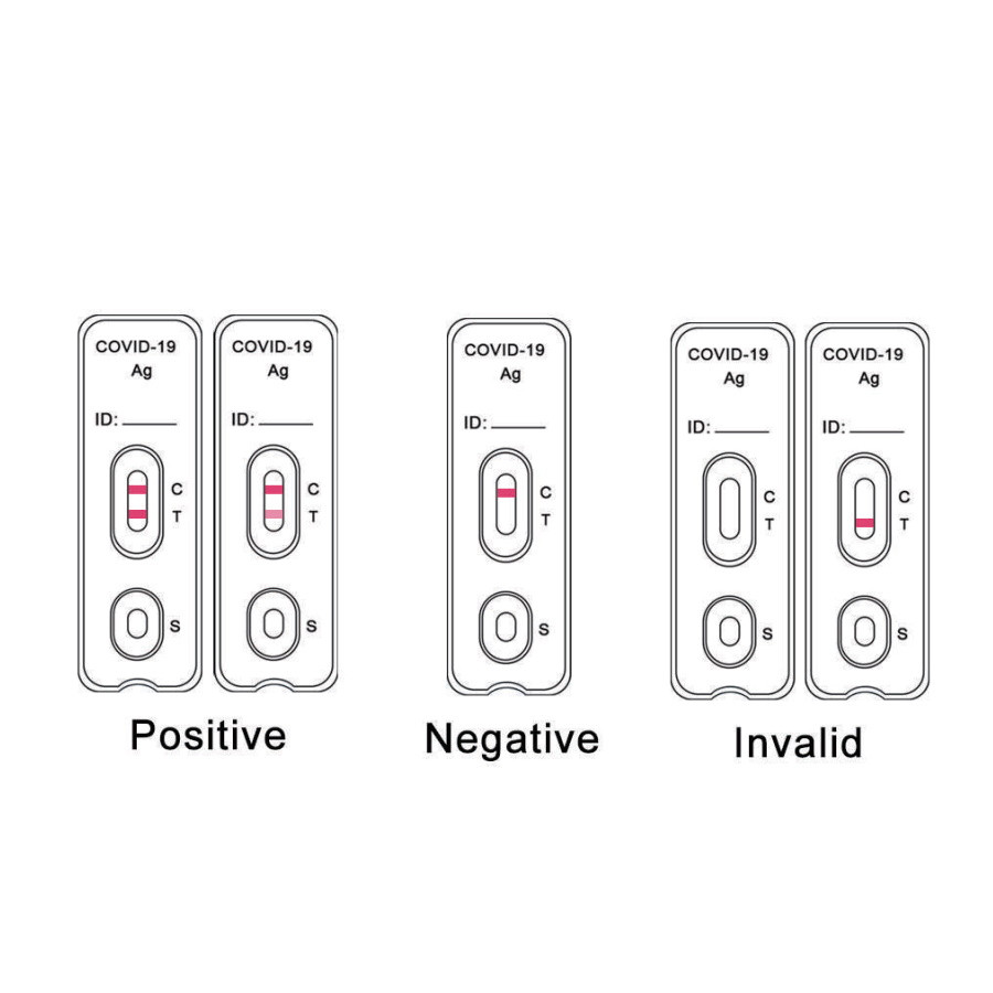 Covid19 Antigen Speicheltest, für 20 Schnelltests Surgical Masks