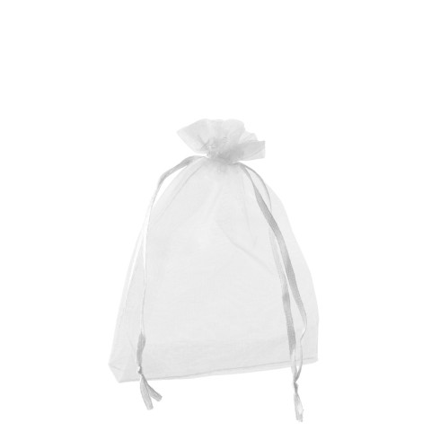 'Organza bag white, 10 x 15 cm (50 pieces)'
